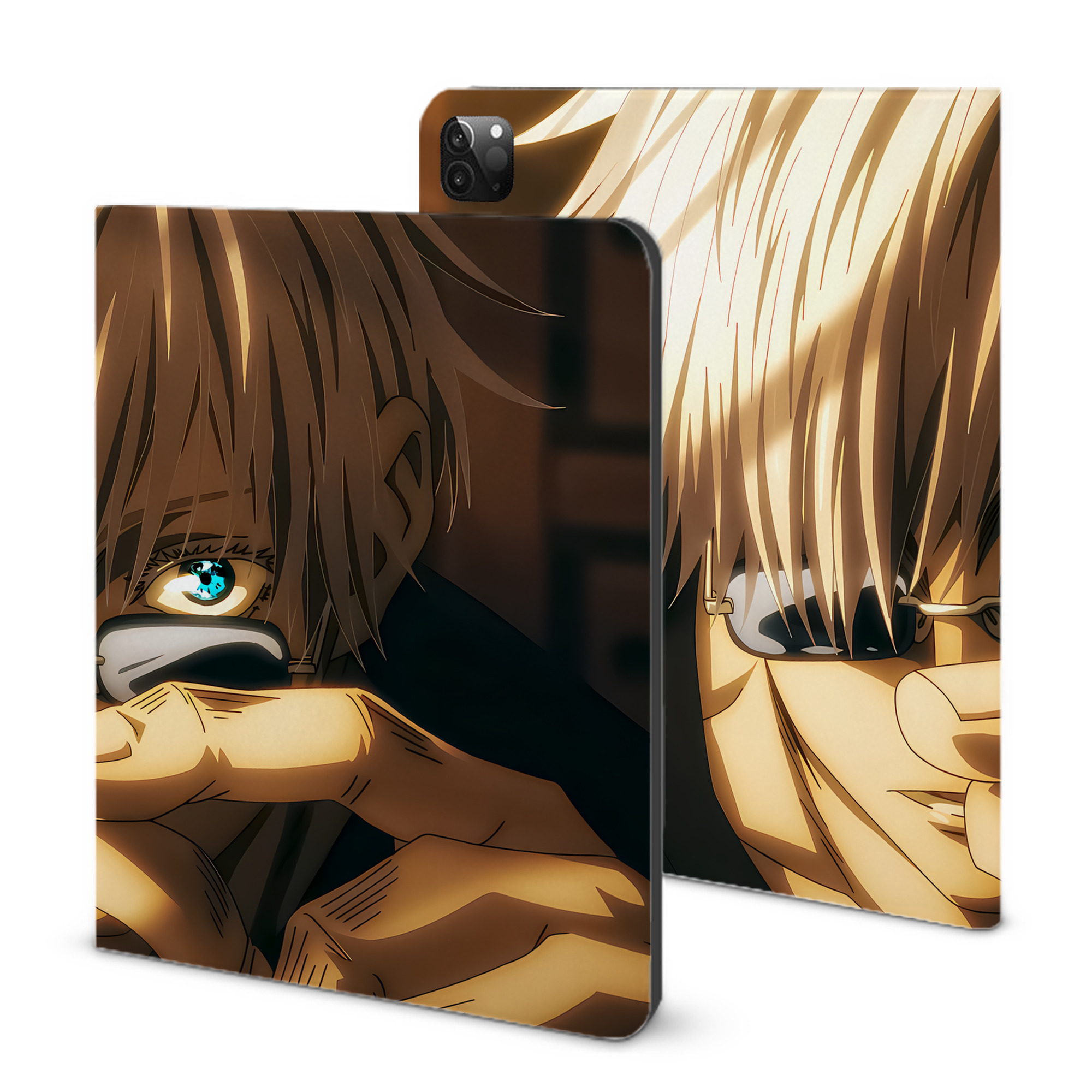 （画像用） 呪術廻戦 Jujutsu Kaisen IPadケース ペンホルダー付き ブックスタイルデザイン